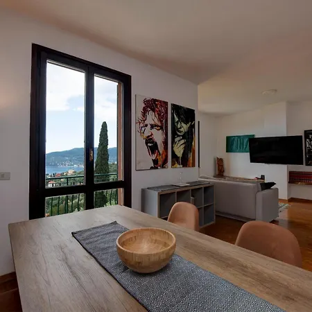 231b- Casa Sant'ambrogio Vista Mare, 2 Chilometri Dal Centro Di E Dal Mare * Zoagli