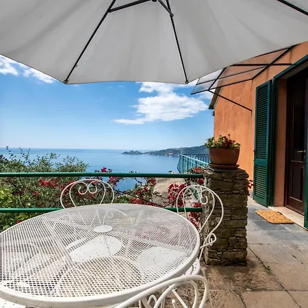 231b- Casa Sant'ambrogio Vista Mare, 2 Chilometri Dal Centro Di E Dal Mare Zoagli
